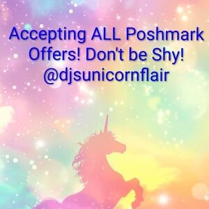 Magical Unicorn Rainbow Store Banner - Poshmark Shop Display